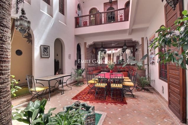 Riad à vendre à Bab Doukkala à Marrakech - Emile Garcin Maroc