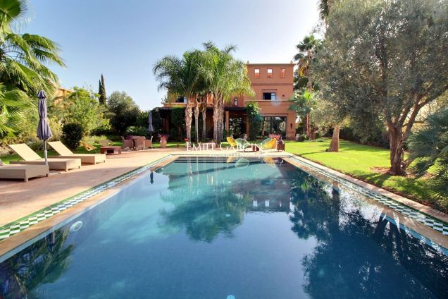 Maison sur golf à vendre à Marrakech - Emile Garcin Maroc - Image 1