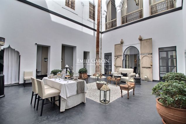À vendre Riad exceptionnel au coeur d... - Emile Garcin Maroc