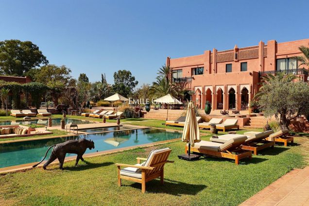 À louer propriété d'exception à 11km de Marrakech - Emile Garcin Maroc - Image 2