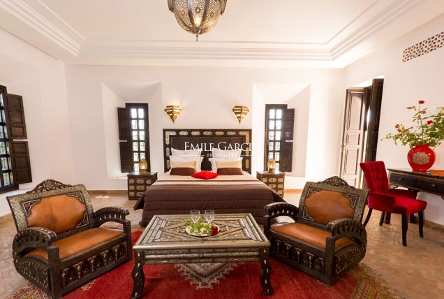 À louer superbe propriété de 11 chambres, à 20 minutes de Marrakech - Emile Garcin Maroc - Image 9