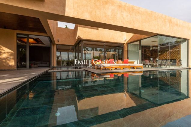 À louer villa moderne à 15 minutes de Marrakech - Emile Garcin Maroc - Image 2