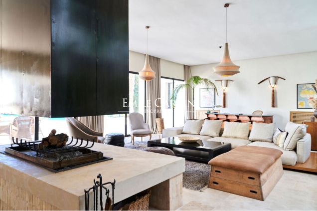 À louer villa chic et charme à 15 minutes de Marrakech - Emile Garcin Maroc - Image 2