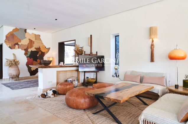 À louer villa chic et charme à 15 minutes de Marrakech - Emile Garcin Maroc - Image 4