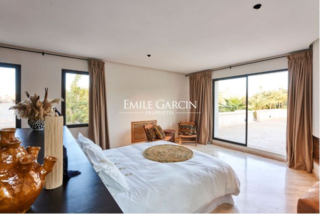 À louer villa chic et charme à 15 minutes de Marrakech - Emile Garcin Maroc - Image 8