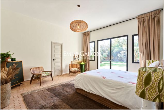 À louer villa chic et charme à 15 minutes de Marrakech - Emile Garcin Maroc - Image 9