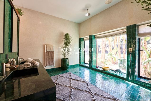 À louer villa chic et charme à 15 minutes de Marrakech - Emile Garcin Maroc - Image 10
