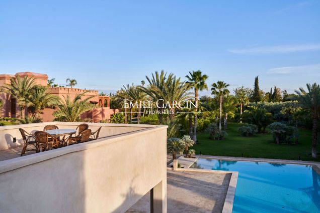 À louer villa chic et charme à 15 minutes de Marrakech - Emile Garcin Maroc - Image 13