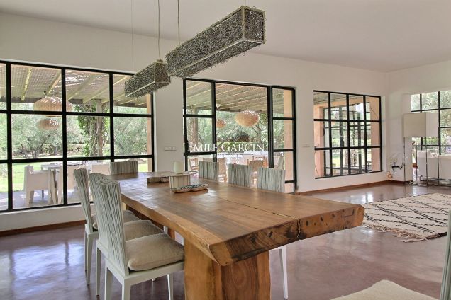 À louer villa beldi chic proche des golfs à Marrakech - Emile Garcin Maroc - Image 2