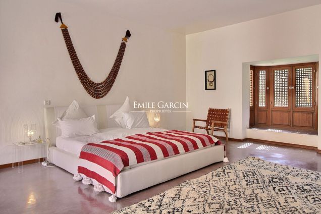 À louer villa beldi chic proche des golfs à Marrakech - Emile Garcin Maroc - Image 3