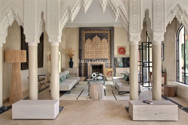 Jolie villa sur domaine golfique à Marrakech - Emile Garcin Maroc - Image 2