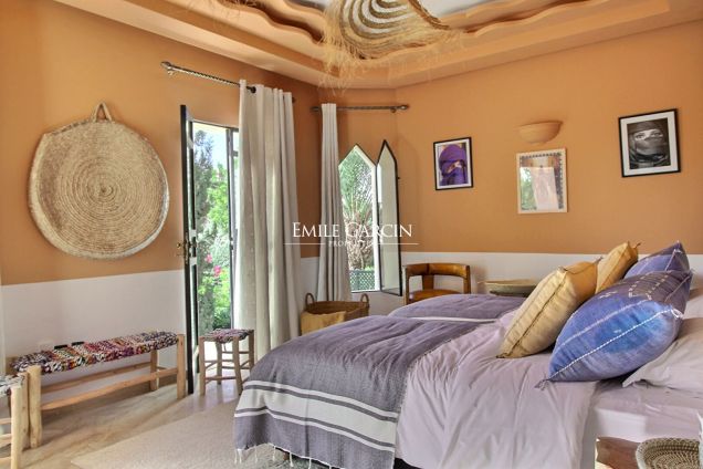 Jolie villa sur domaine golfique à Marrakech - Emile Garcin Maroc - Image 8