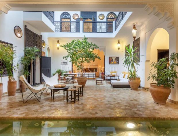 Riad à louer dans la médina de Marrakech - Emile Garcin Maroc - Image 2
