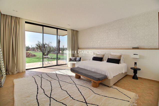 À louer superbe villa d'exception à quelques minutes de Marrakech - Emile Garcin Maroc - Image 7
