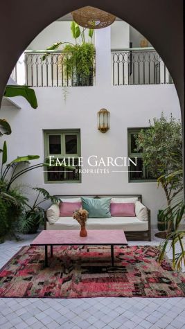Joli Riad à louer à la médina de Marrakech - Emile Garcin Maroc - Image 3