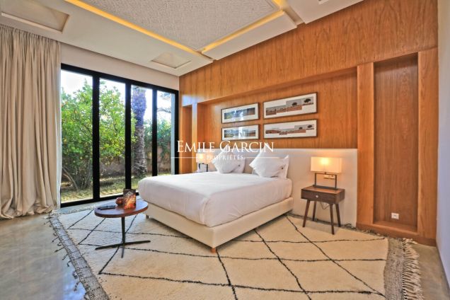 Belle villa contemporaine à louer dans la Palmeraie - Emile Garcin Maroc - Image 6
