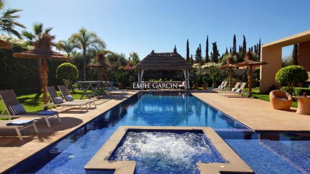 À louer très belle maison contemporaine proche de Marrakech - Emile Garcin Maroc - Image 1