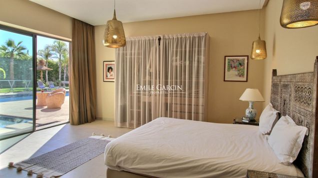 À louer très belle maison contemporaine proche de Marrakech - Emile Garcin Maroc - Image 10