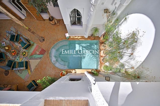 Très belle maison d'hôtes idéalement située dans le quartier de Sidi Mimoun - Emile Garcin Maroc - Image 3