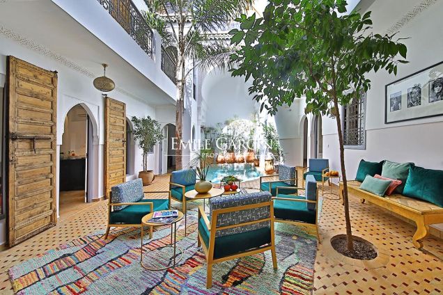Très belle maison d'hôtes idéalement située dans le quartier de Sidi Mimoun - Emile Garcin Maroc - Image 4