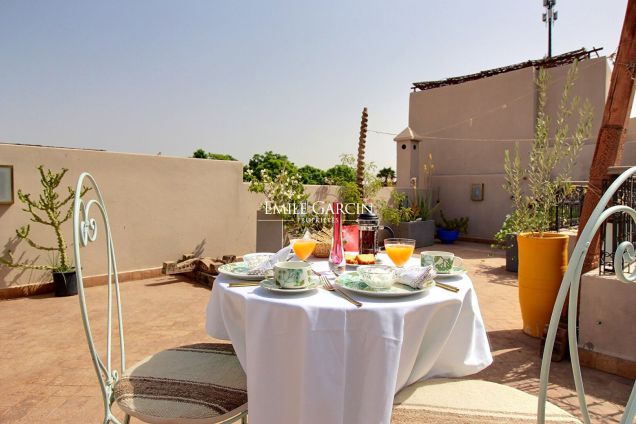 MAGNIFIQUE RIAD A LOUER  DANS LA MEDINA DE MARRAKECH - Emile Garcin Maroc - Image 10