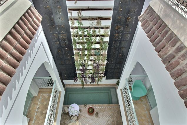 MAGNIFIQUE RIAD A LOUER  DANS LA MEDINA DE MARRAKECH - Emile Garcin Maroc - Image 11