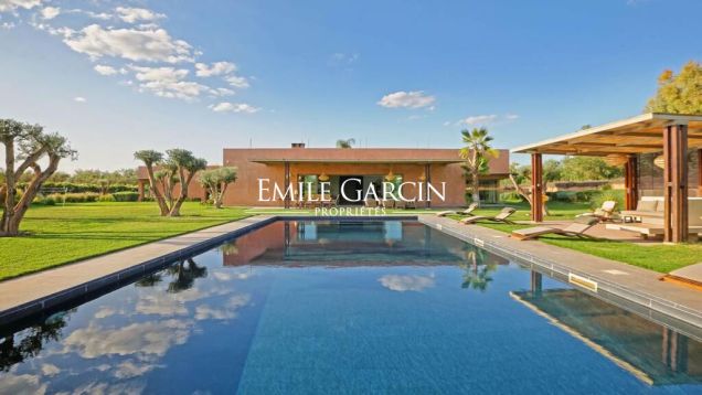 Maison de campagne à louer sur la route de l'Ourika - Emile Garcin Maroc - Image 1