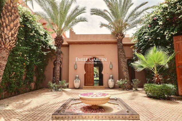Propriété à louer dans la Palmeraie de Marrakech - Emile Garcin Maroc - Image 3