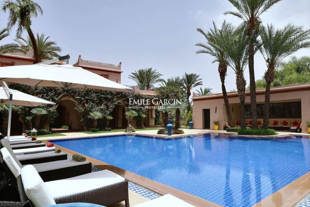 Propriété à louer dans la Palmeraie de Marrakech - Emile Garcin Maroc - Image 15