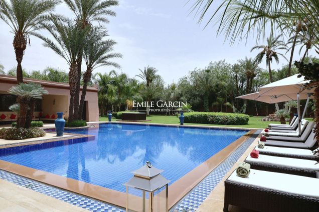 Propriété à louer dans la Palmeraie de Marrakech - Emile Garcin Maroc - Image 18