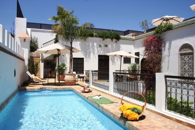 Eight-bedroom riad to rent, idyllical... - Emile Garcin Maroc