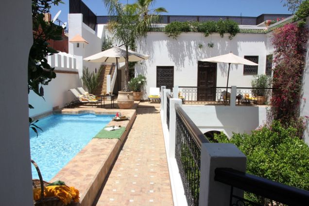 À louer Riad de 8 chambres idéalement situé dans la medina de Marrakech - Emile Garcin Maroc - Image 5