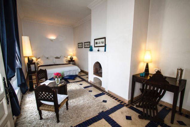 À louer Riad de 8 chambres idéalement situé dans la medina de Marrakech - Emile Garcin Maroc - Image 24