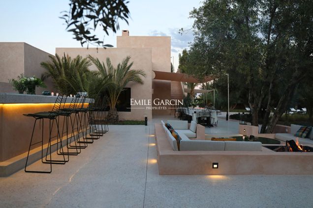 À louer demeure de prestige dans la Palmeraie de Marrakech - Emile Garcin Maroc - Image 4