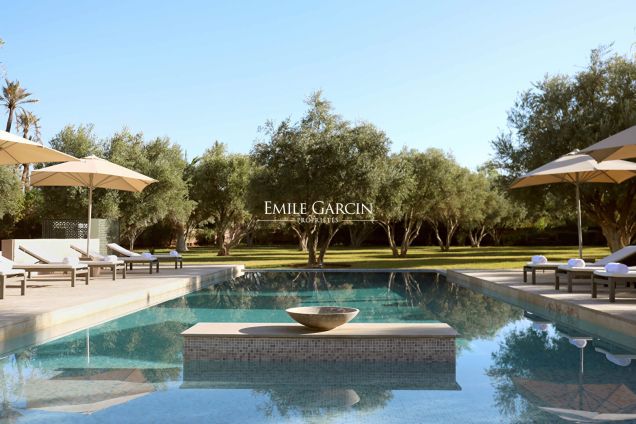À louer demeure de prestige dans la Palmeraie de Marrakech - Emile Garcin Maroc - Image 8