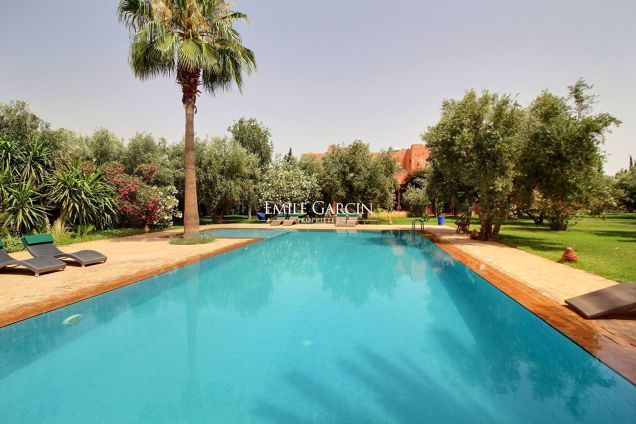 À vendre très jolie villa sur la route d'Amizmiz à Marrakech - Emile Garcin Maroc - Image 1