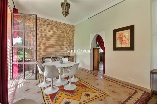 À vendre très jolie villa sur la route d'Amizmiz à Marrakech - Emile Garcin Maroc - Image 3