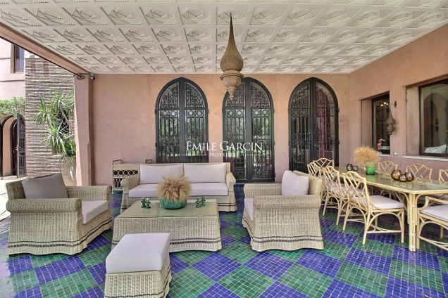 À vendre superbe maison sur le golf d'Amelkis à Marrakech - Emile Garcin Maroc - Image 10