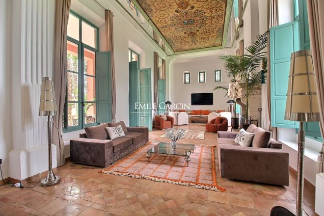 To rent - Exceptional villa - Marrakech - Heart of the Palmeraie district - Emile Garcin Maroc - Image 4