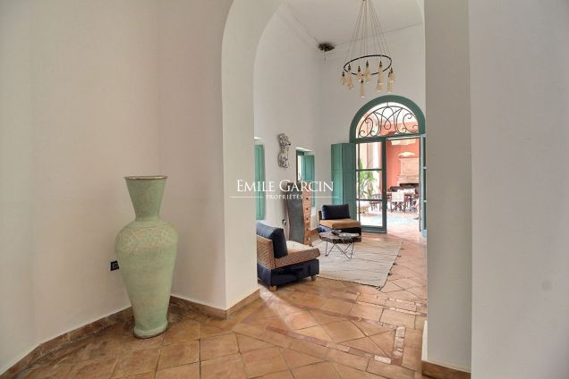To rent - Exceptional villa - Marrakech - Heart of the Palmeraie district - Emile Garcin Maroc - Image 6
