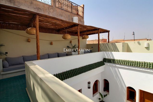 À vendre joli Riad au quartier Bab Doukkala à Marrakech - Emile Garcin Maroc - Image 9