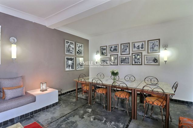 A vendre charmant riad au coeur de la Medina à Marrakech - Emile Garcin Maroc - Image 3