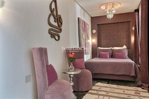A vendre charmant riad au coeur de la Medina à Marrakech - Emile Garcin Maroc - Image 4