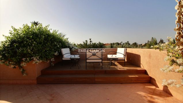 Superbe maison à vendre dans un domaine privé à Marrakech - Emile Garcin Maroc - Image 8