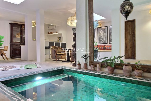 A vendre riad proche maison de la photographie à Marrakech - Emile Garcin Maroc - Image 1