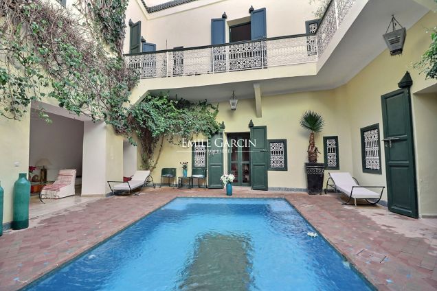 À vendre riad au coeur de la médina de Marrakech - Emile Garcin Maroc - Image 1