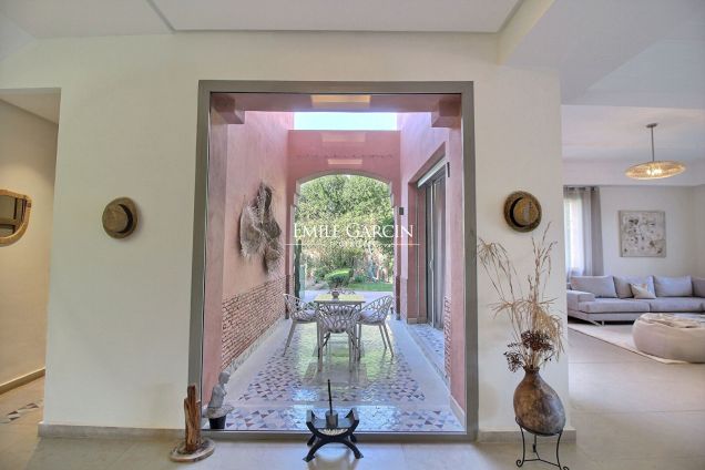 À vendre villa dans la palmeraie à Marrakech - Emile Garcin Maroc - Image 6