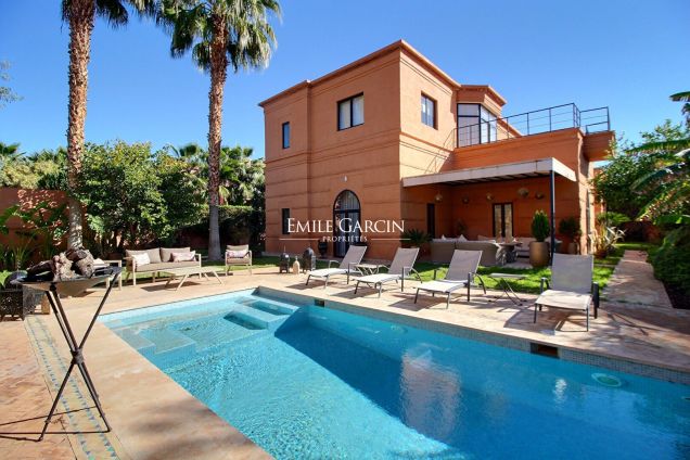 À vendre villa dans un domaine golfique à Marrakech - Emile Garcin Maroc - Image 9