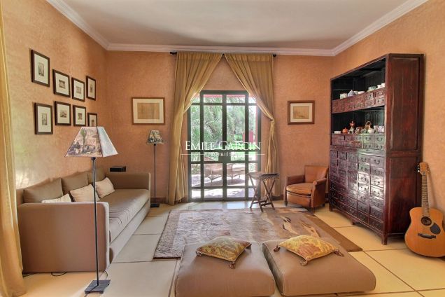 À vendre villa dans le triangle d'or de la palmeraie à Marrakech - Emile Garcin Maroc - Image 6