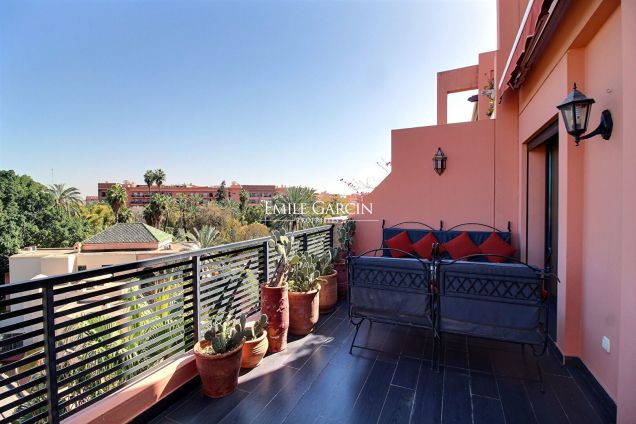 À vendre appartement avec vue sur le Jardin Majorelle à Marrakech - Emile Garcin Maroc - Image 6